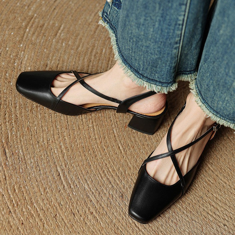 Women's Leather Heels