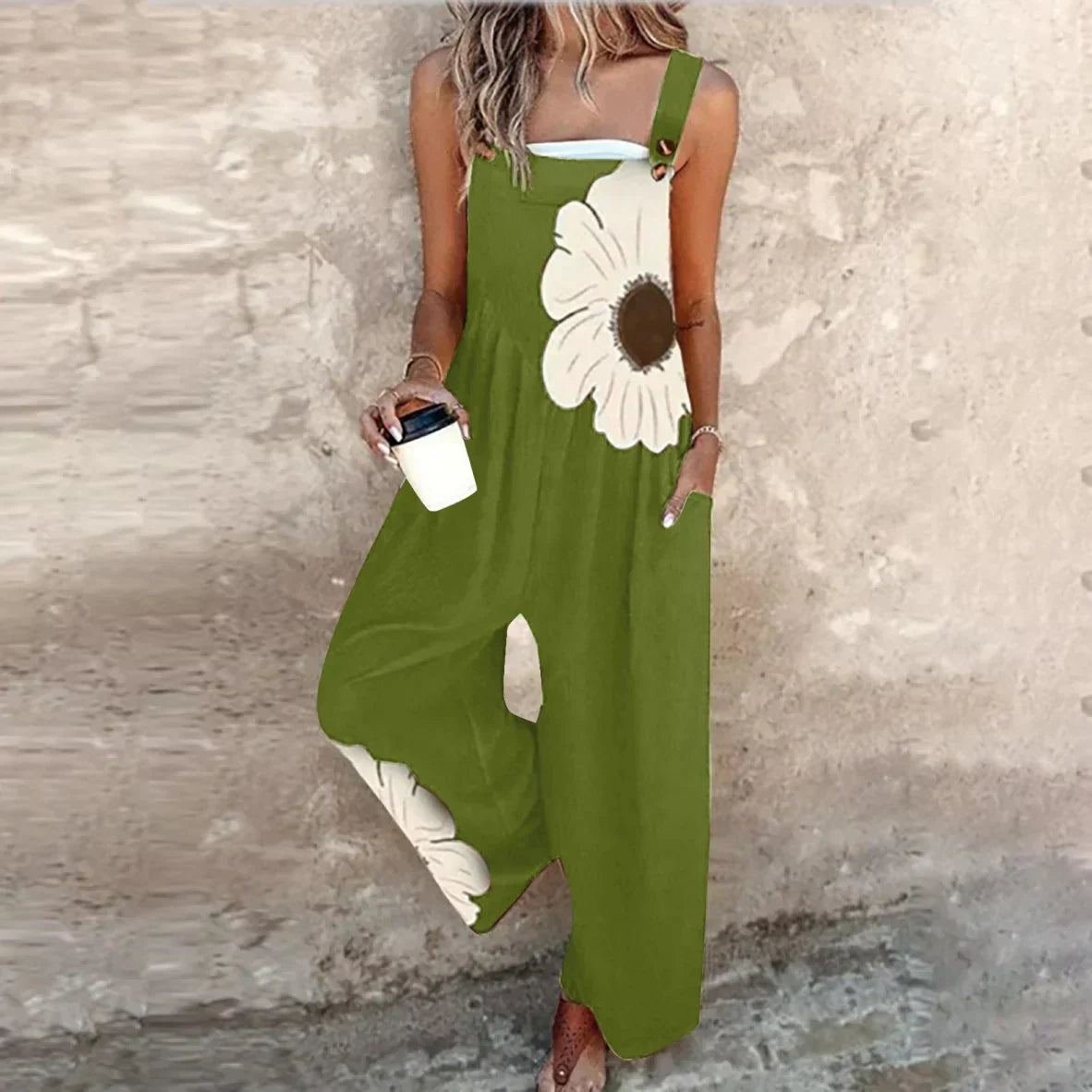 Florentina™ | Printed Dungarees