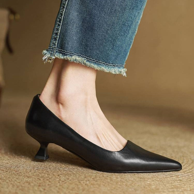 Women's Leather Heels