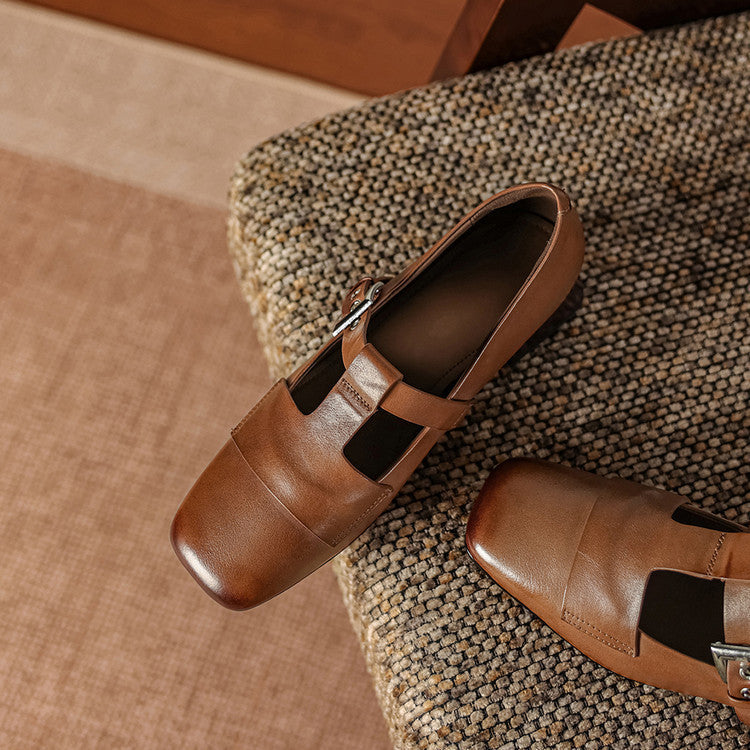 Kellaway™ | T-Strap Block Heel Pumps