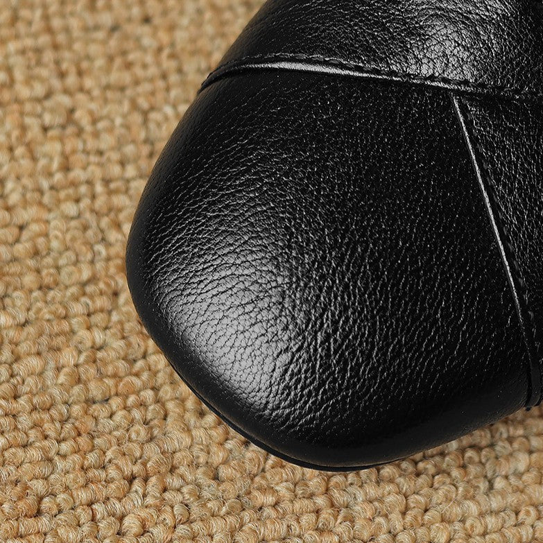 Women's Woven Leather Flats