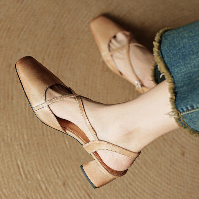Women's Leather Heels