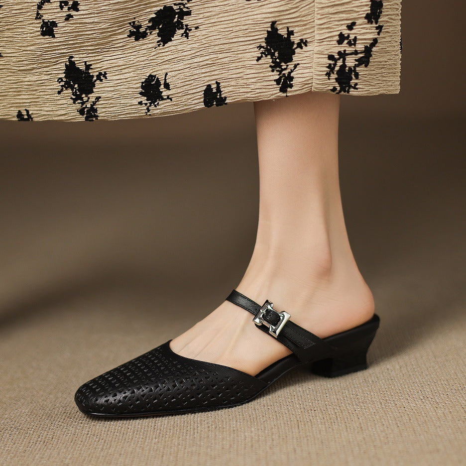 Camille™ | Perforated Mules