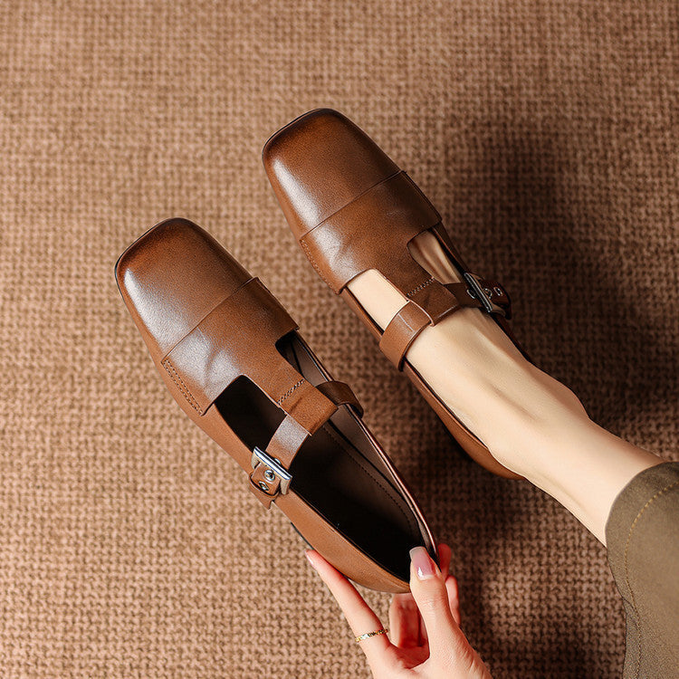 Kellaway™ | T-Strap Block Heel Pumps