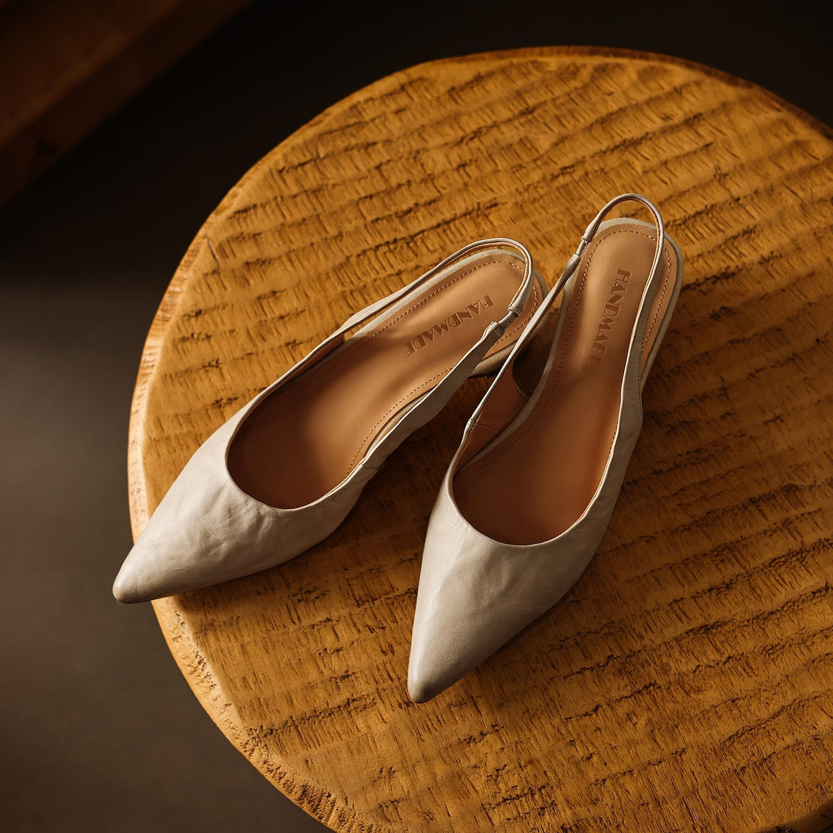 Women's Sculpt Leather Heels