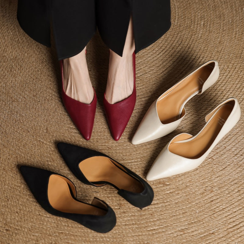 Women's D’Orsay Leather Pumps