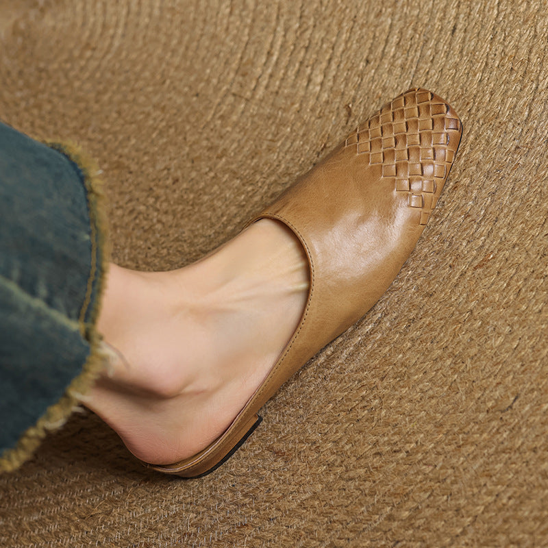 Veldine™ | Woven Toe Mules