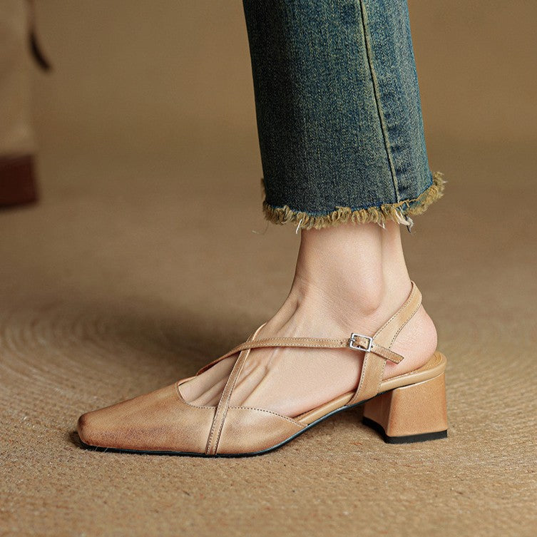 Women's Leather Heels