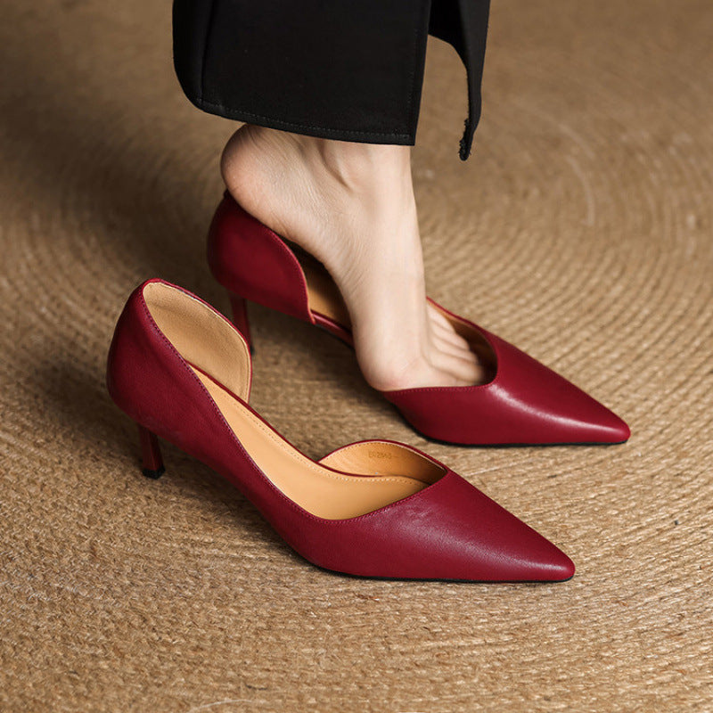 Women's D’Orsay Leather Pumps