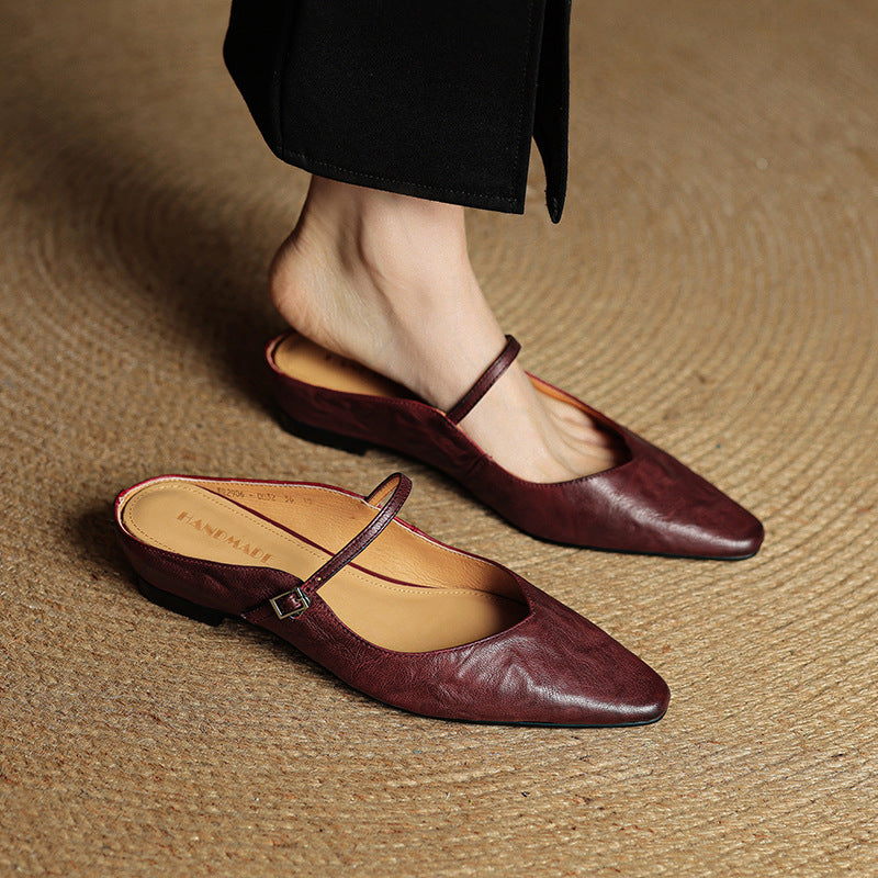 Women's Leather Mules