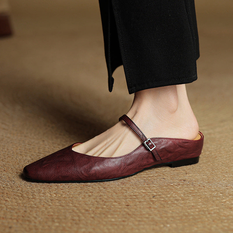 Women's Leather Mules