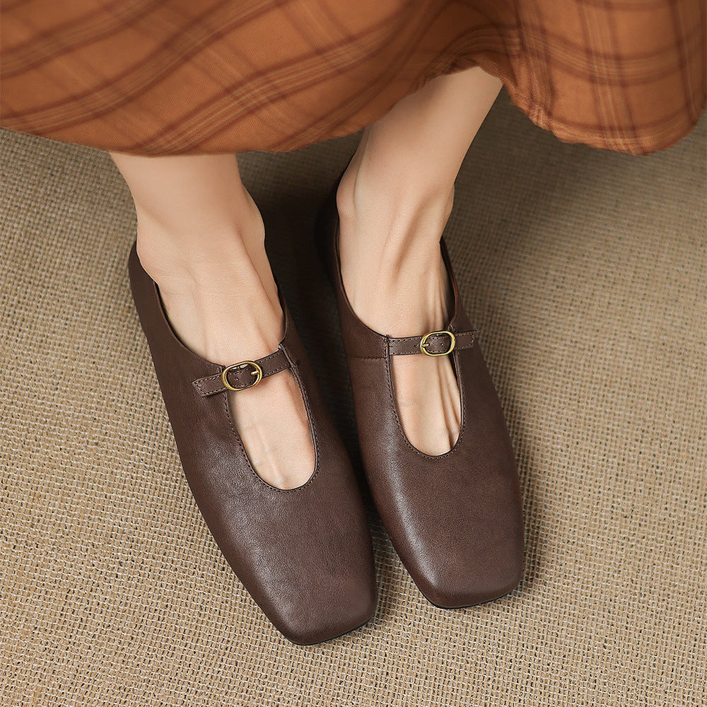 Ottilie™ | High-Vamp Mary Jane Flat