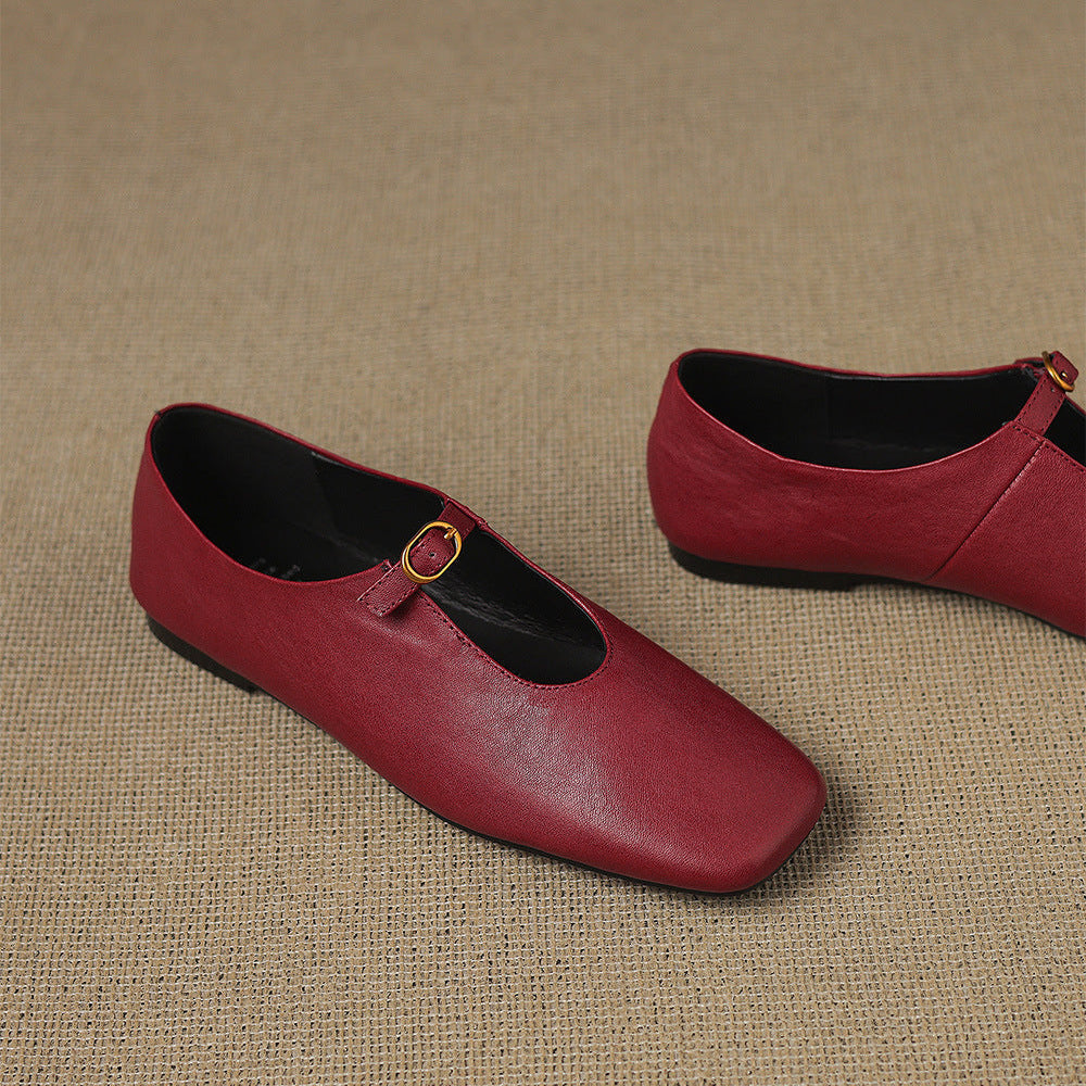 Ottilie™ | High-Vamp Mary Jane Flat