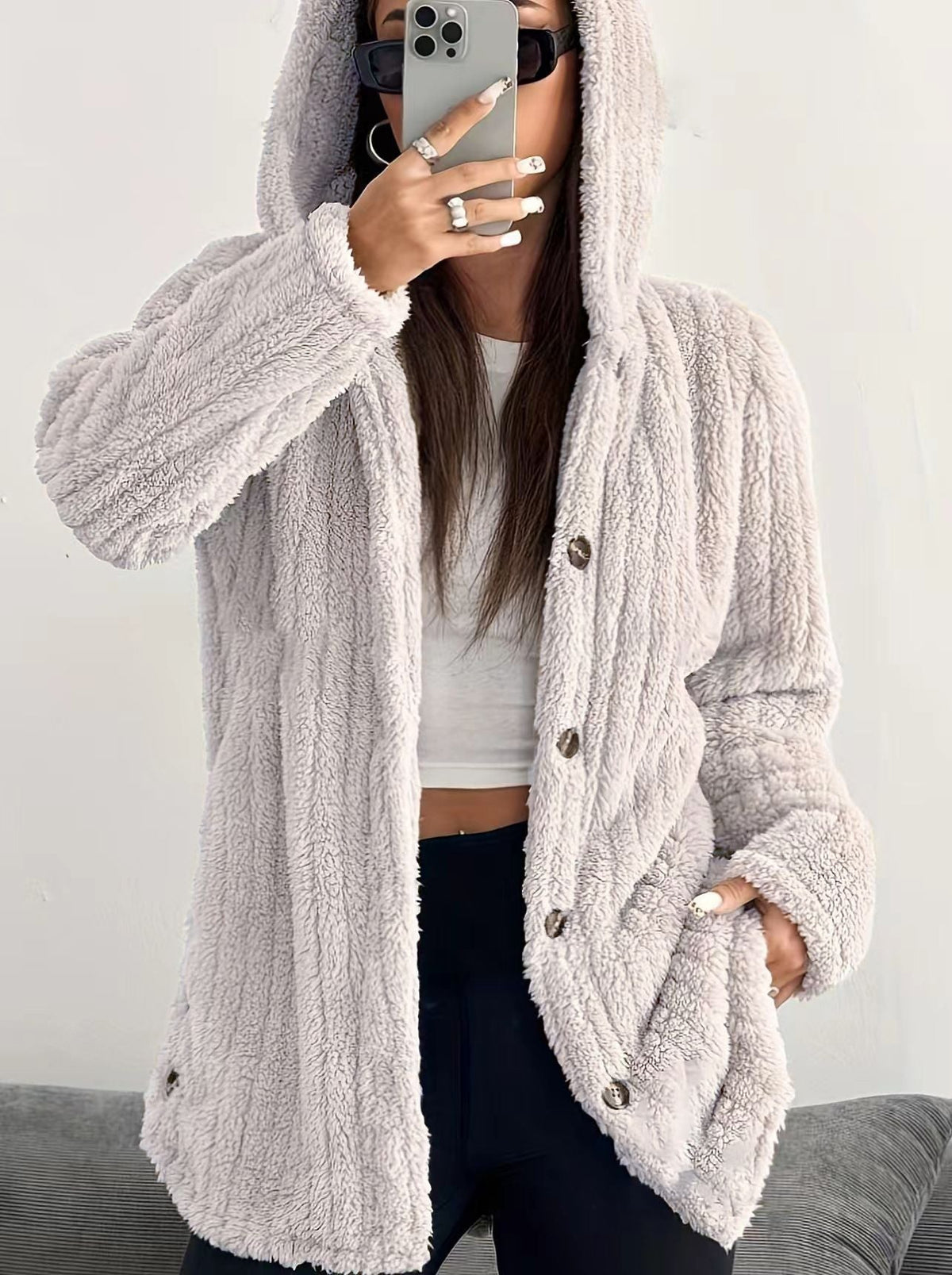 Women's Hooded Cardigan