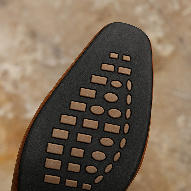 Women's Square-Toe Leather Mules