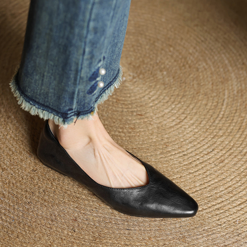 Women's Lambskin Flats