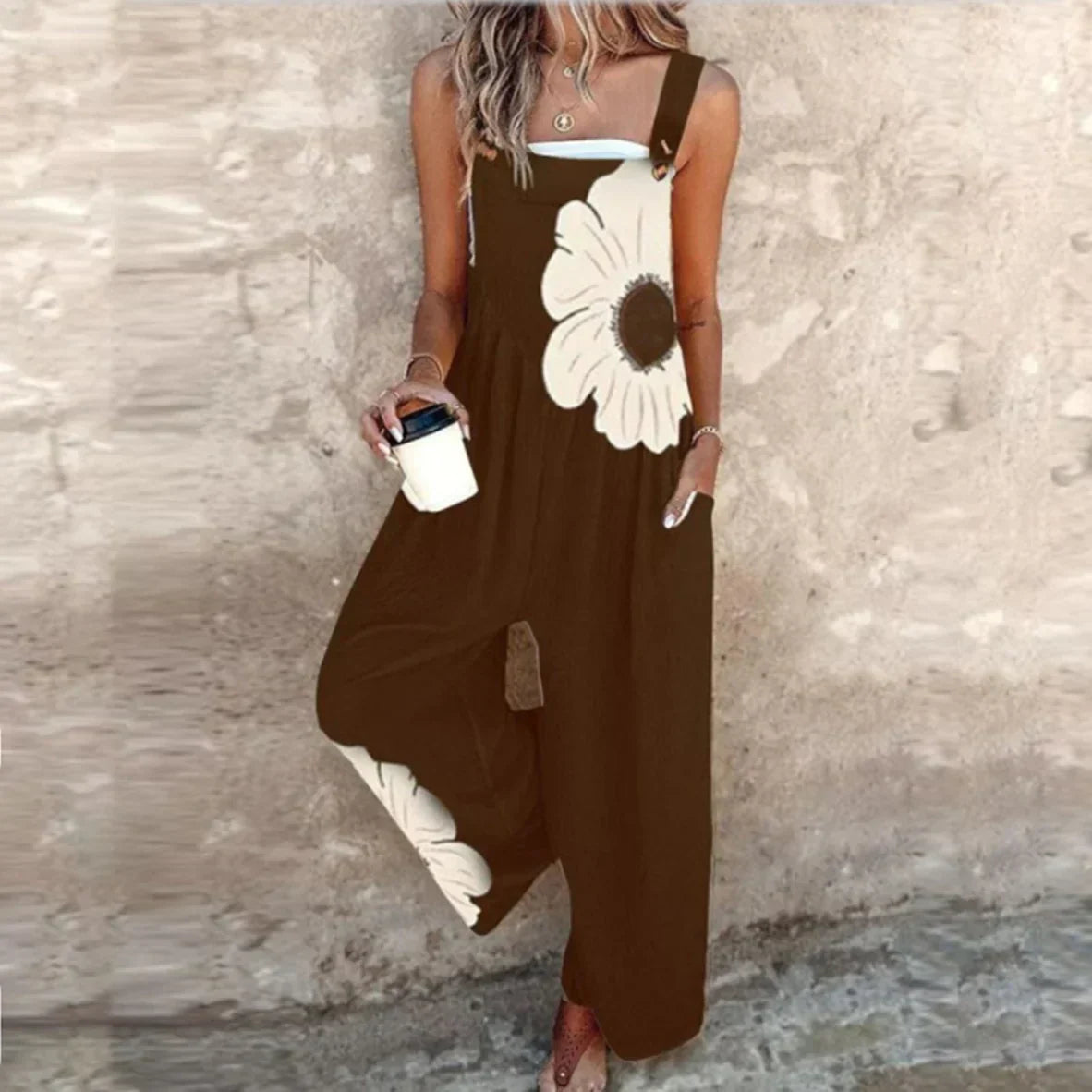 Florentina™ | Printed Dungarees