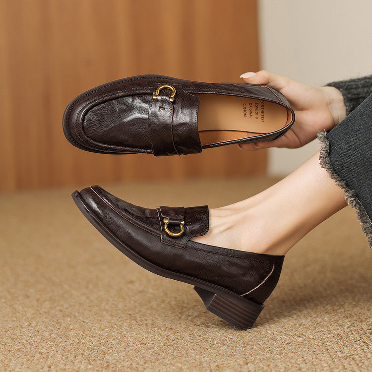 Women's Horsebit Leather Loafers