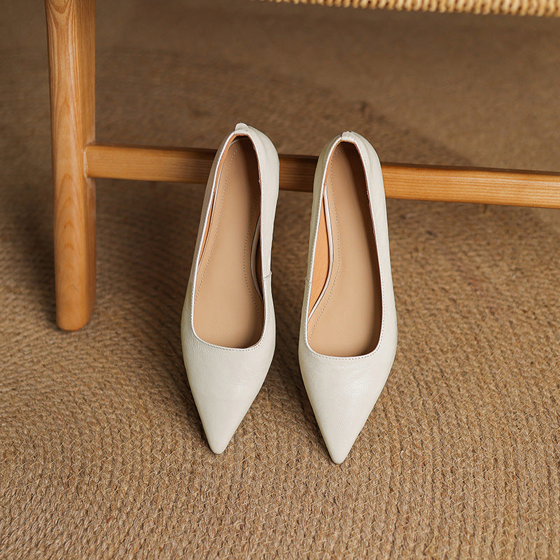 Women's Lambskin Leather Flats