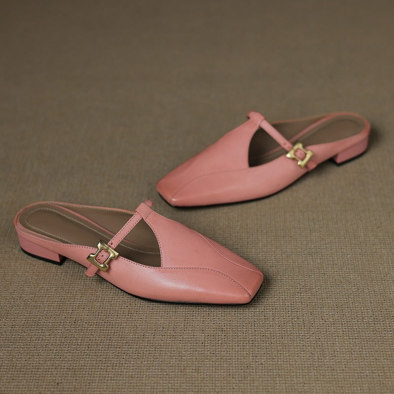 Women's Sculpt Leather Mules