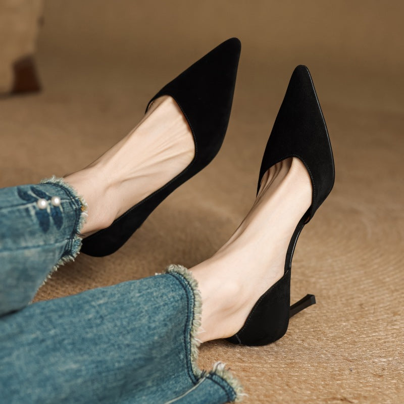 Women's D’Orsay Leather Pumps