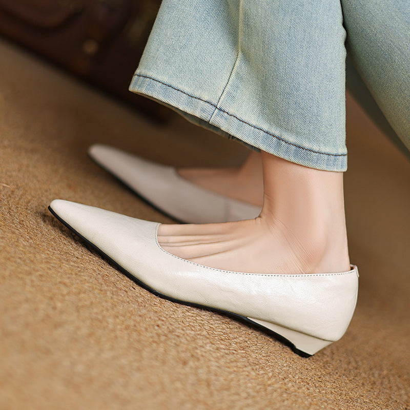 Women's Lambskin Leather Flats