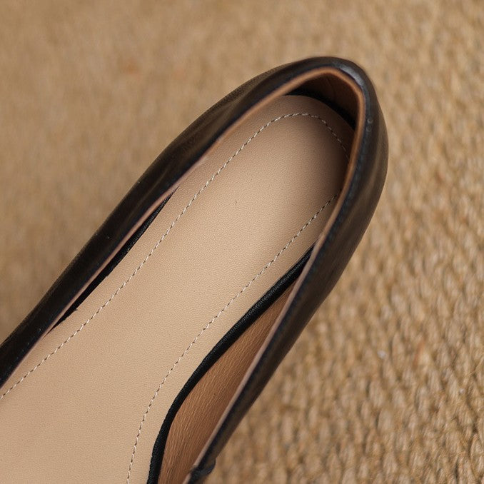 Women's Lambskin Leather Flats