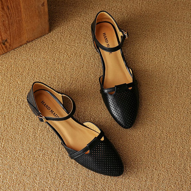 Women's Leather Slingbacks
