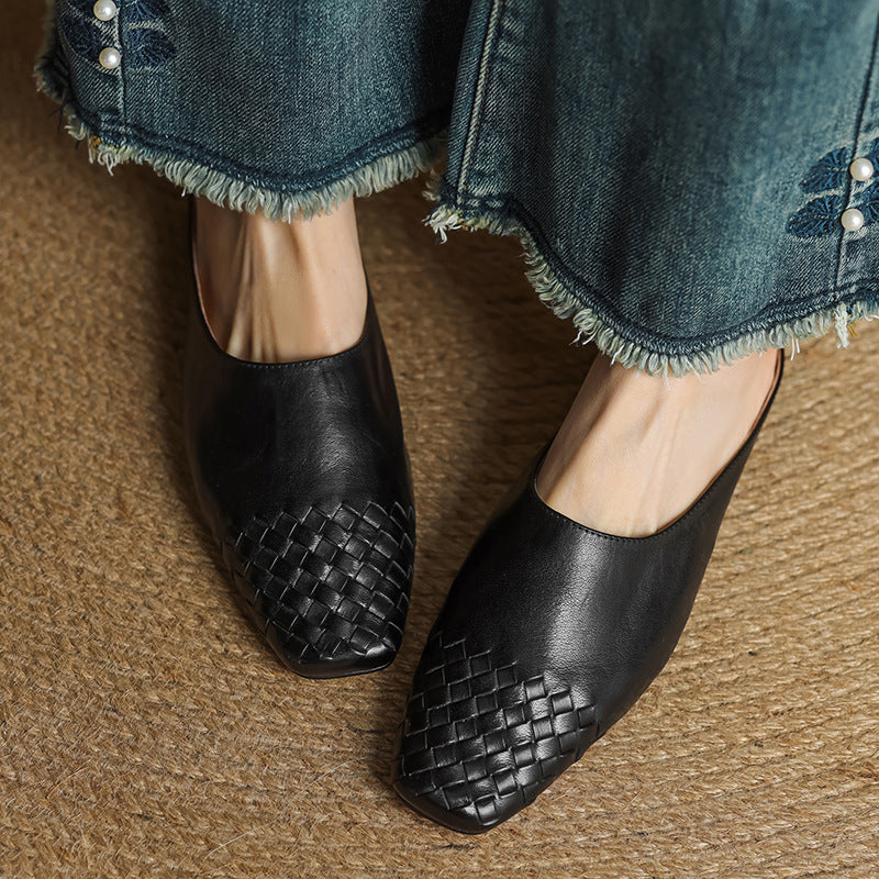 Veldine™ | Woven Toe Mules