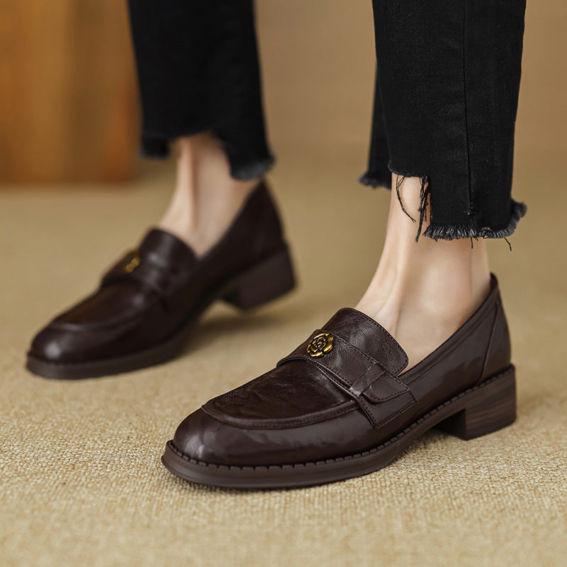 Women's Leather Loafers