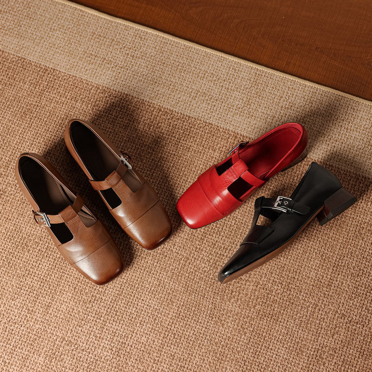 Kellaway™ | T-Strap Block Heel Pumps