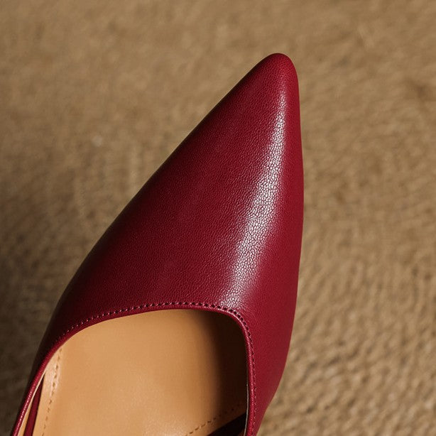 Women's D’Orsay Leather Pumps