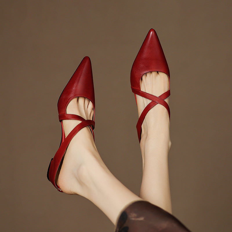 Women's Leather Mules