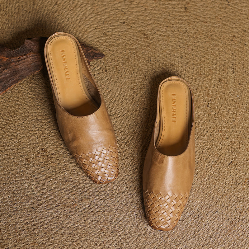 Veldine™ | Woven Toe Mules