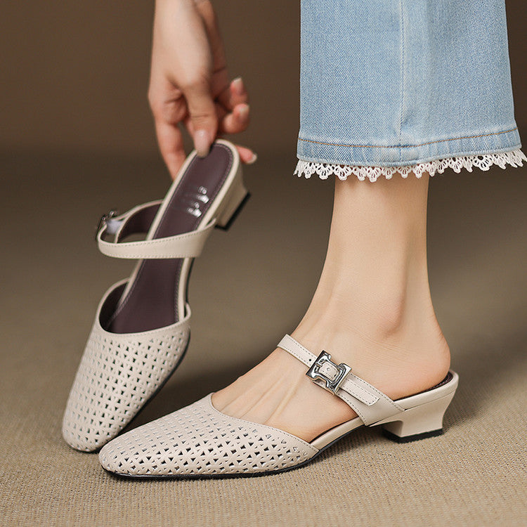 Camille™ | Perforated Mules