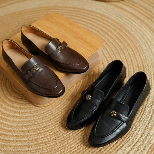 Women's Leather Loafers