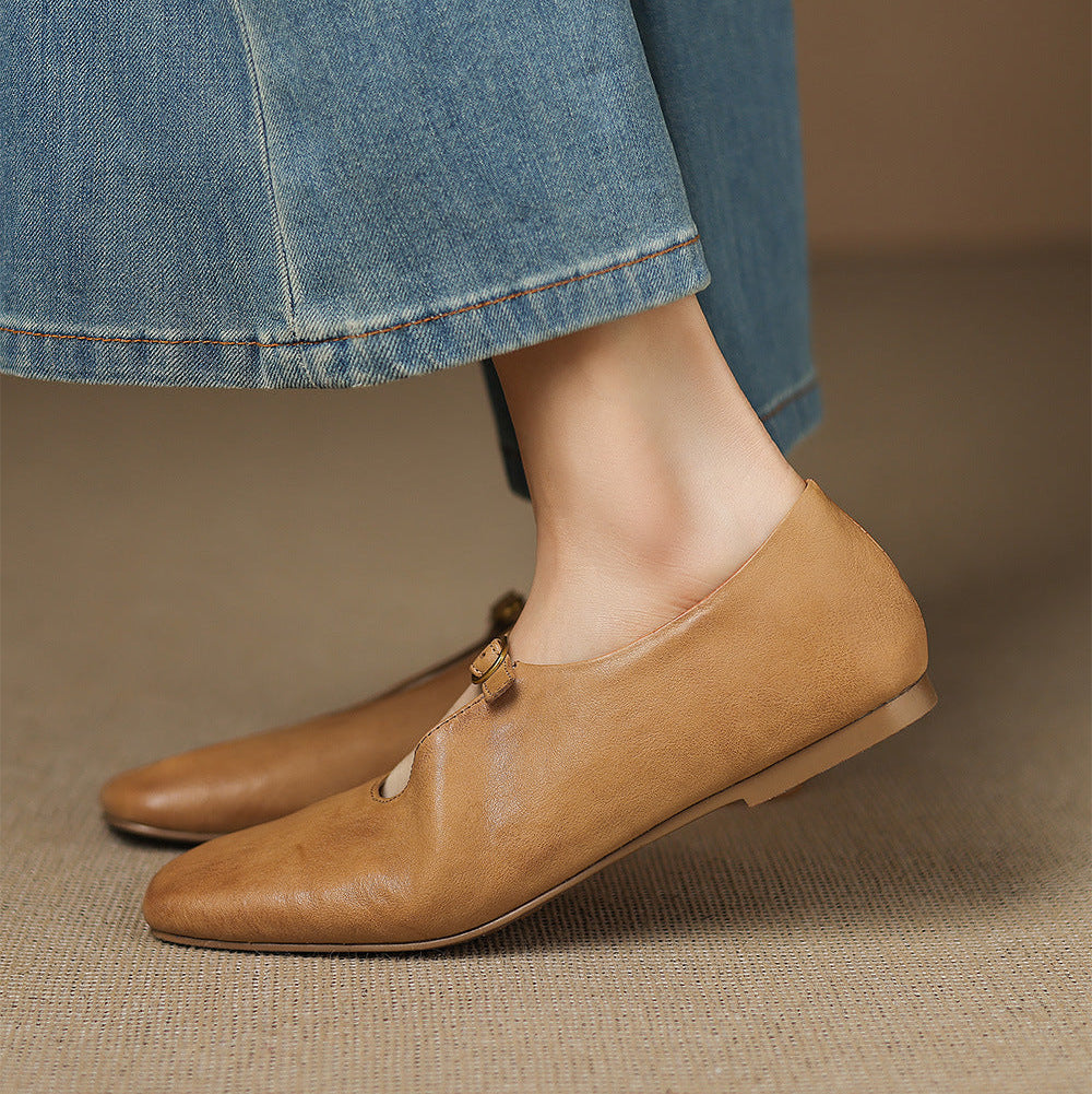 Ottilie™ | High-Vamp Mary Jane Flat