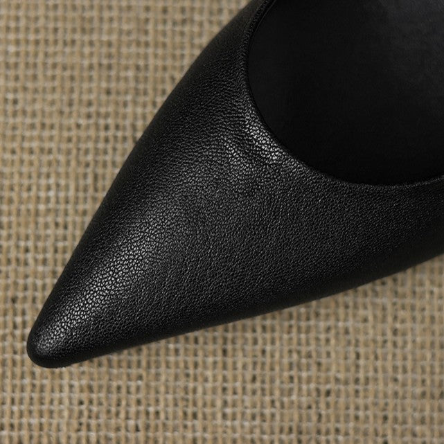 Women's Lambskin Leather Mary Janes