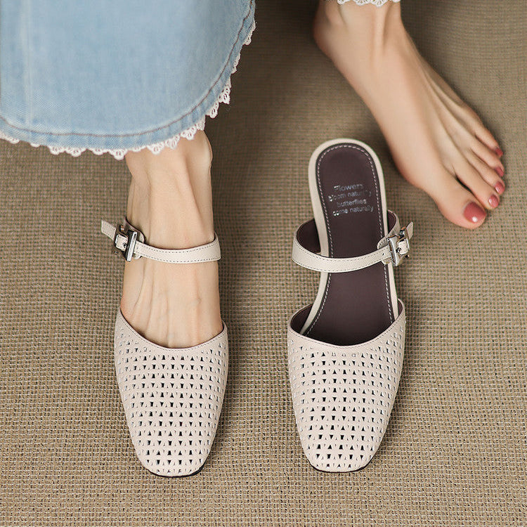 Camille™ | Perforated Mules
