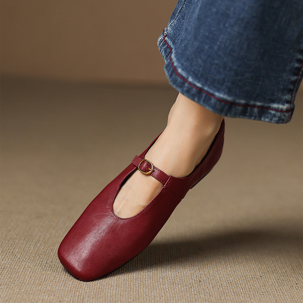 Ottilie™ | High-Vamp Mary Jane Flat