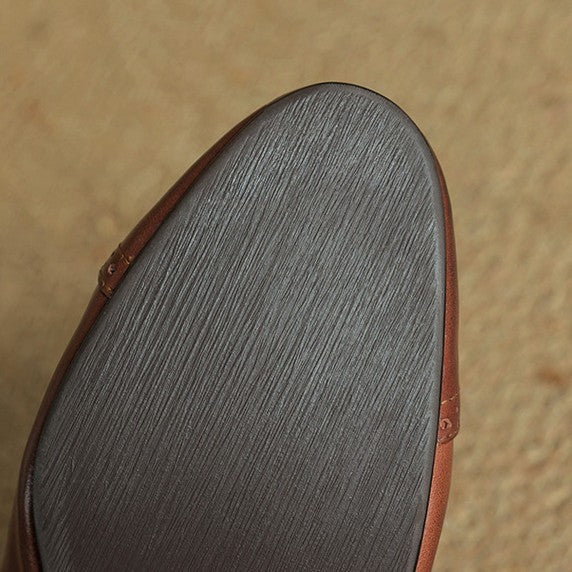 Women's T-Strap Leather Mary Janes