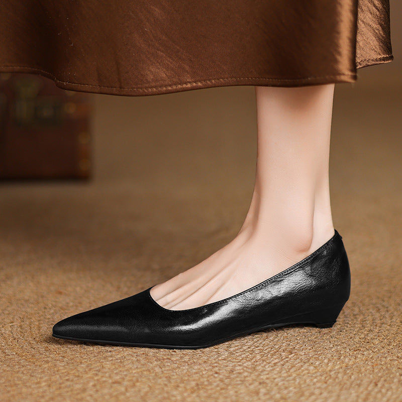 Women's Lambskin Leather Flats