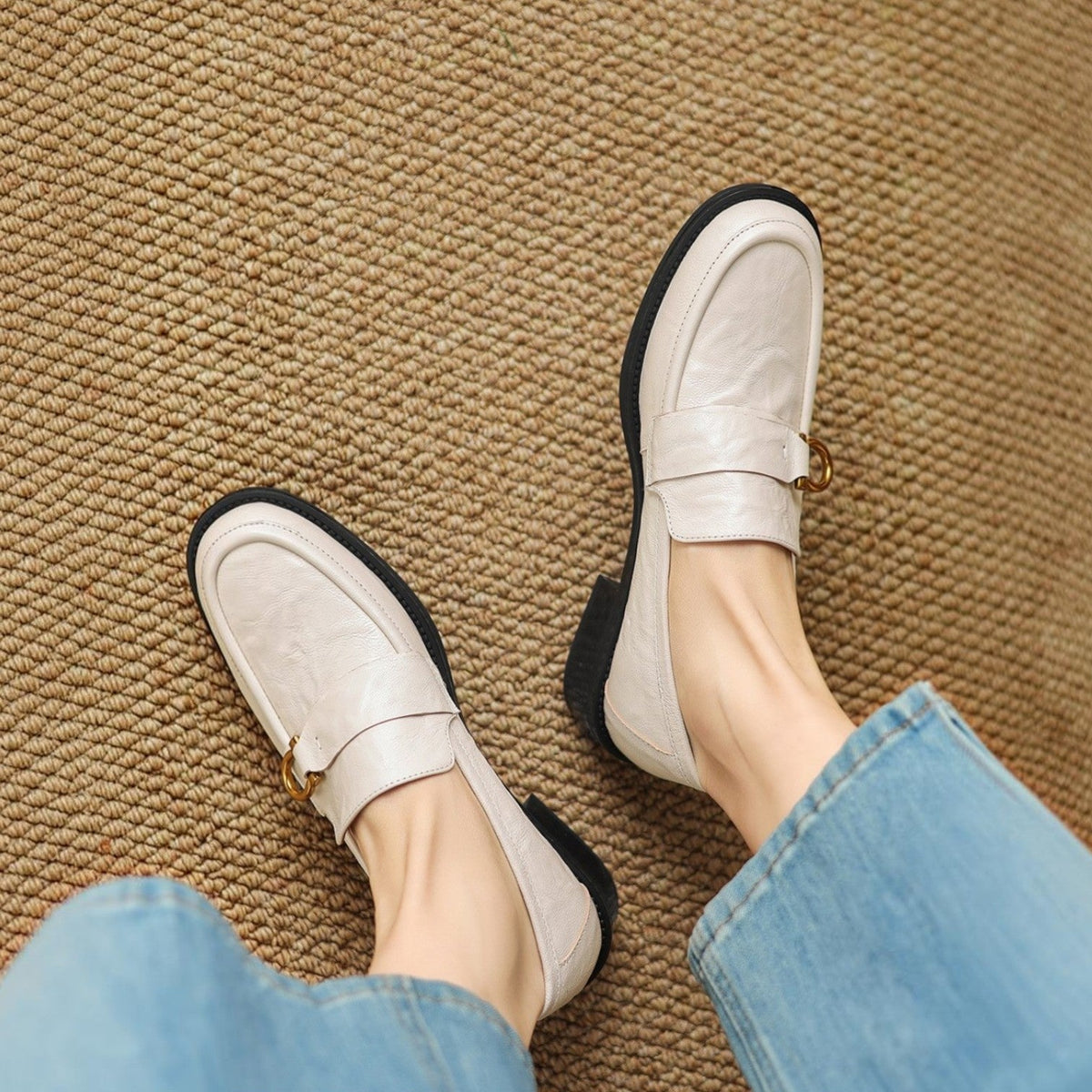 Women's Horsebit Leather Loafers
