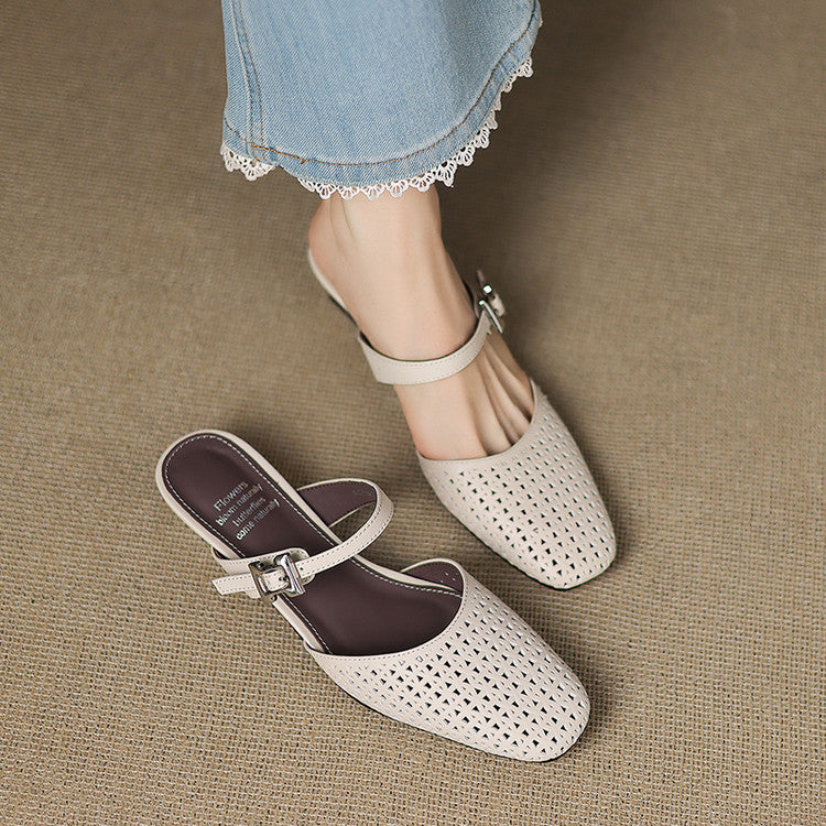 Camille™ | Perforated Mules