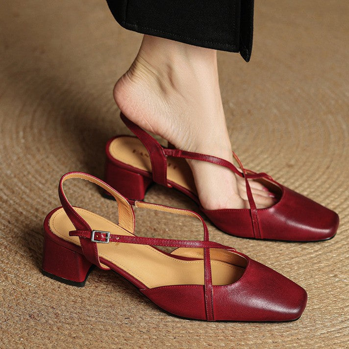 Women's Leather Heels