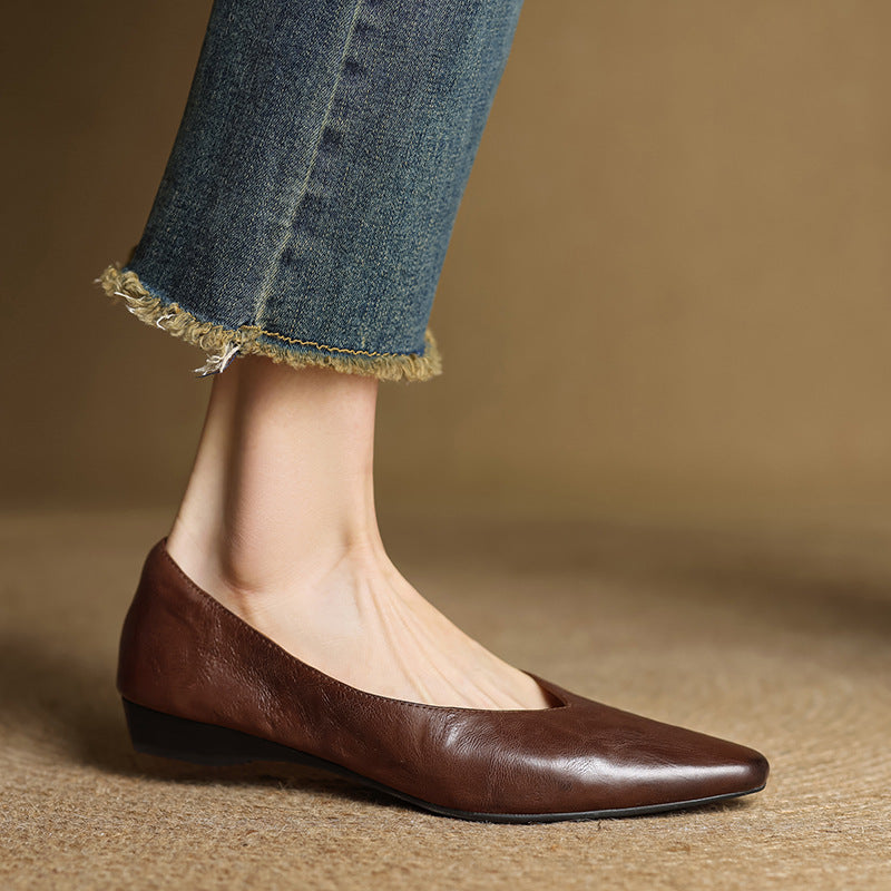 Women's Lambskin Flats