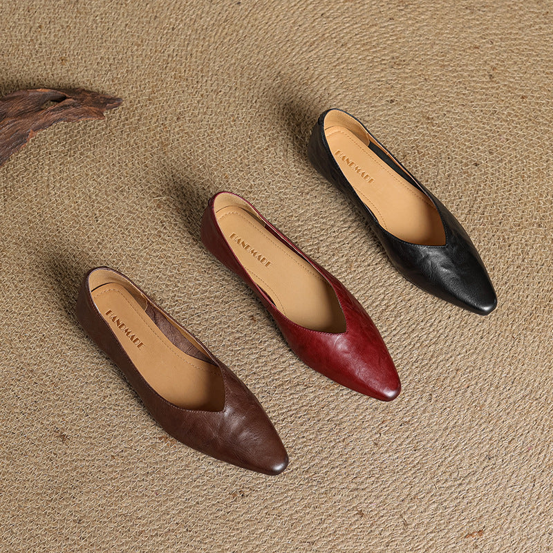 Women's Lambskin Flats