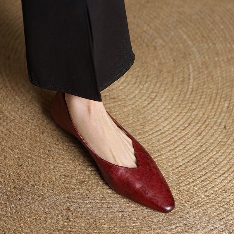 Women's Lambskin Flats