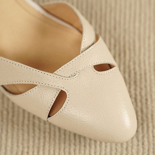 Women's Lambskin Leather Heels