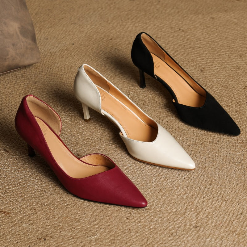 Women's D’Orsay Leather Pumps